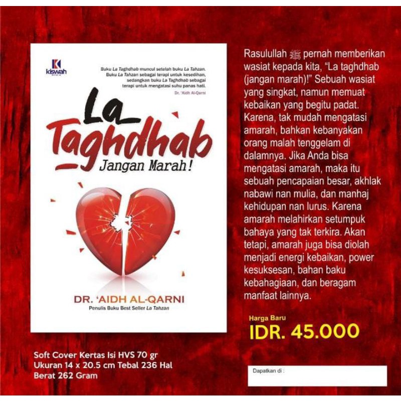 

LA TAGHDHAB JANGAN MARAH