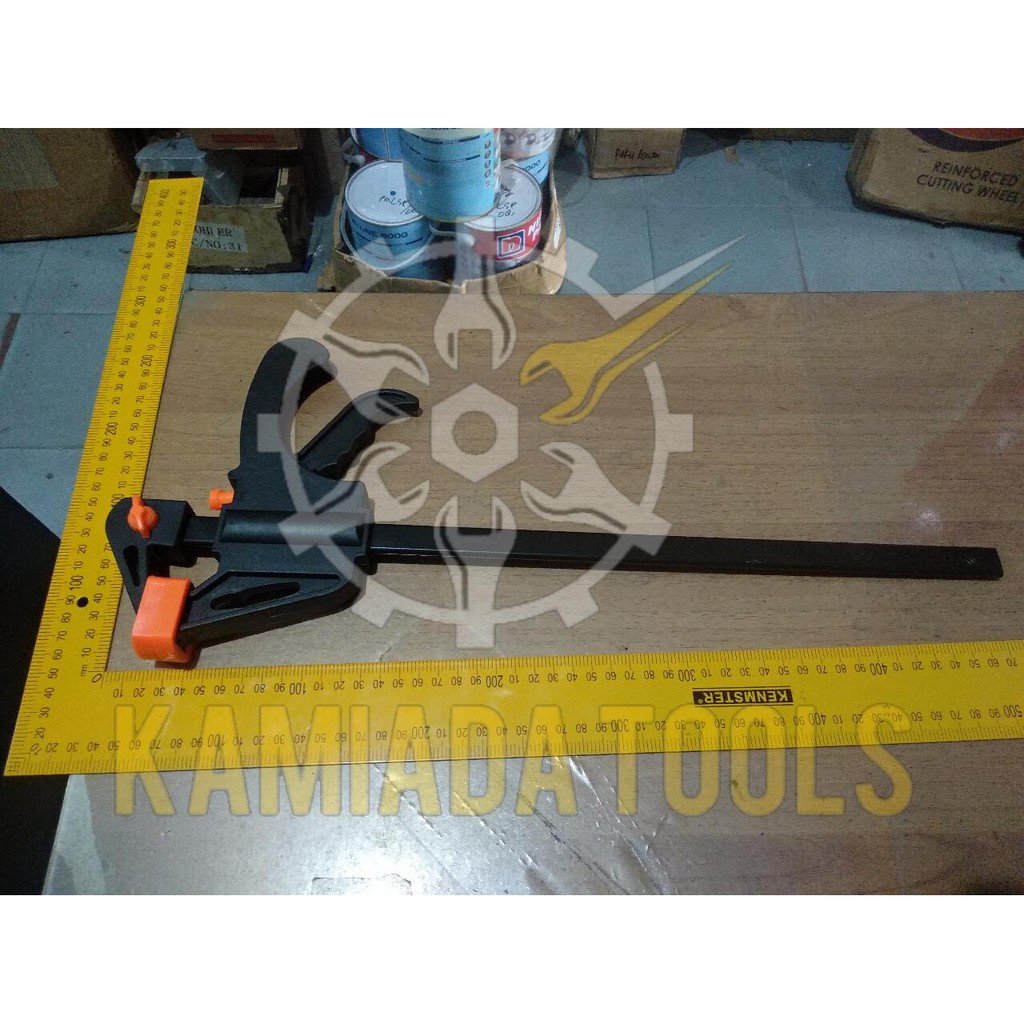 Klem F 12"/ Klem Penjepit Kayu / Klem Kayu / Clamp F 12"/Quick Rele