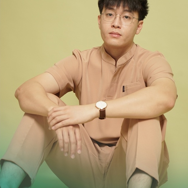 Baju Jaga MANDARIN SS - PEACH Scrubs Theatre Blues Cardinal Lengan Pendek