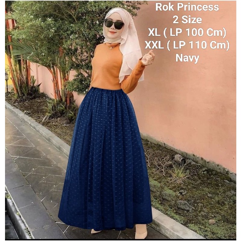 Rok Tutu Dewasa Import Jumbo Tutu Princess Moscrepe Mix Tille Dot Good qualty premium