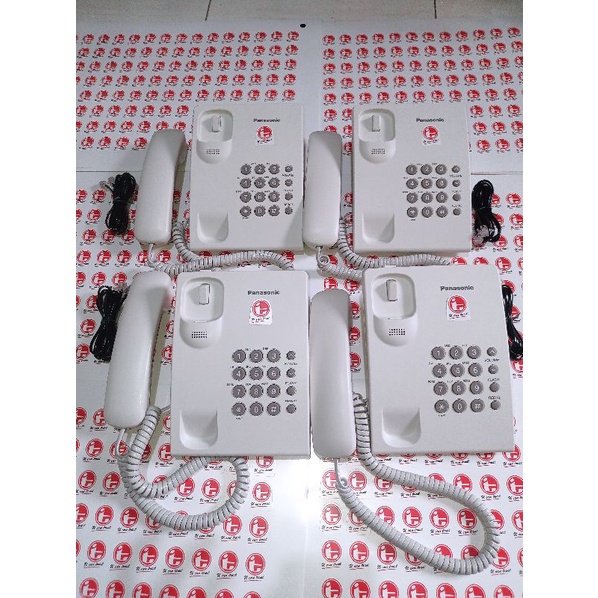 PESAWAT TELEPON KX-TS 505MX PUTIH SECOND Seperti baru 98% + klo ada Dus asli cuma No seri beda atau pake dus polos