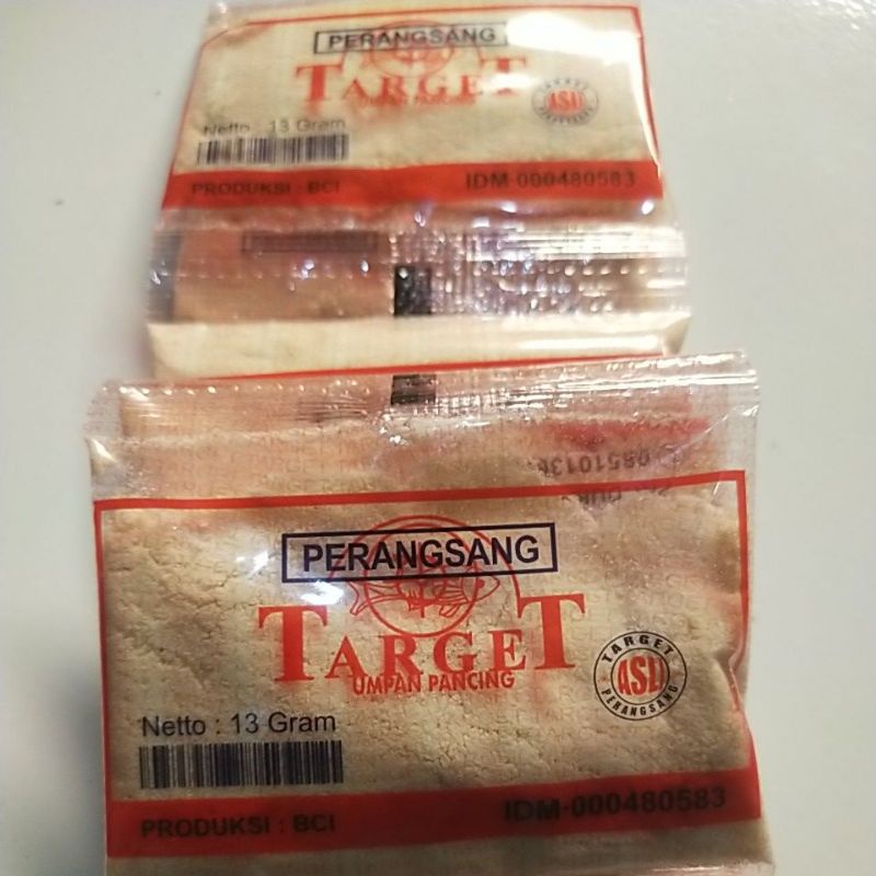 Umpan ikan perangsang Target