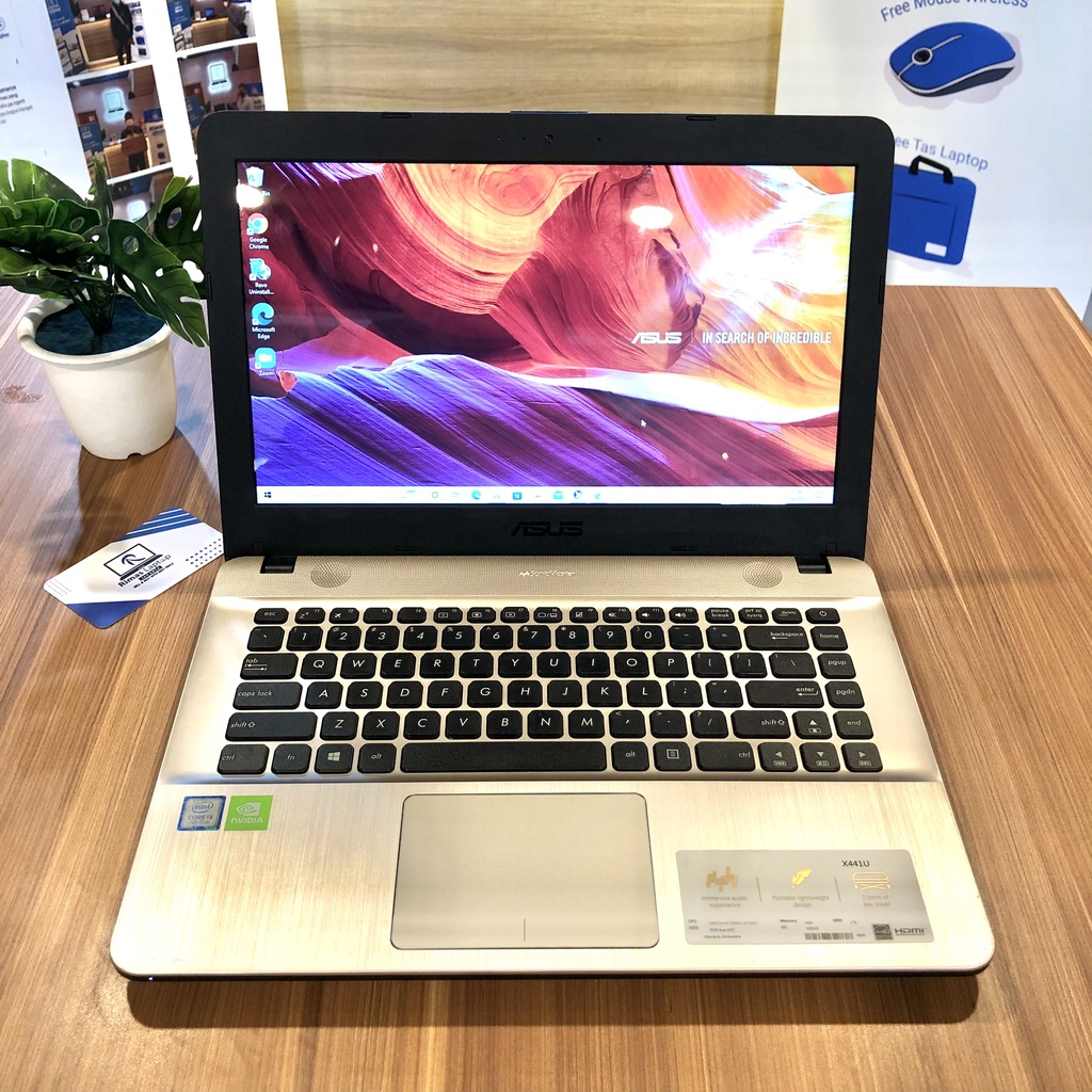 ASUS NVIDIA i3 Gen 7th Ram 4/1 TB HDD Second Bekas