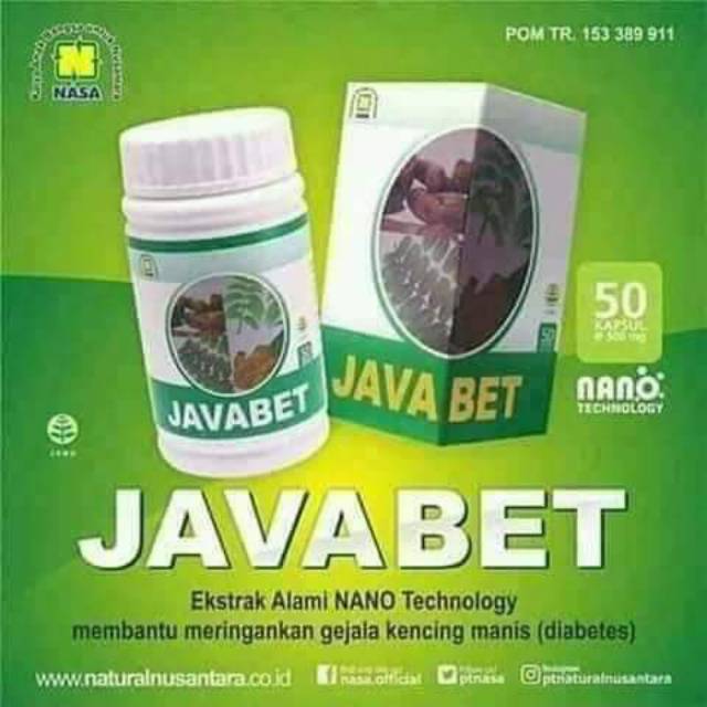 JAVABET NASA  OBAT HERBAL DIABETES