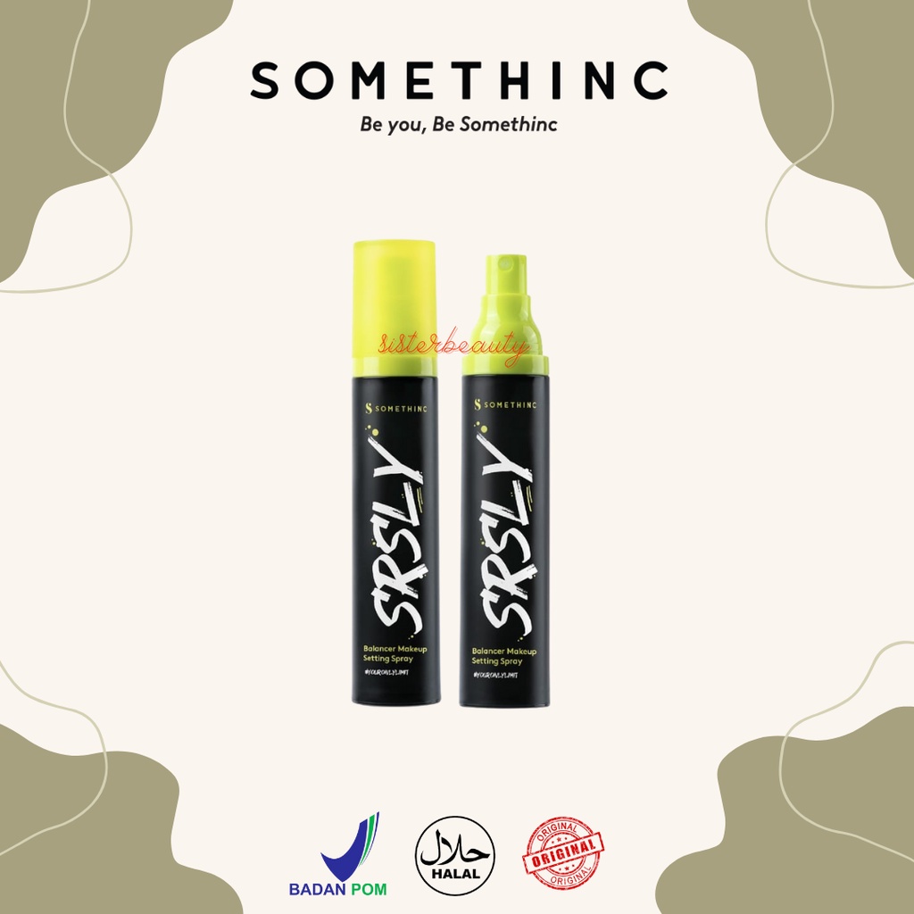 SisterBeauty - Somethinc SRSLY Balancer Make Up Setting Spray 50ml | 20ml