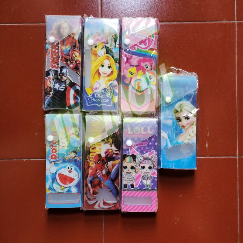 

Kotak Pensil/ Tempat Pensil Slide Mika Fancy/ Campus