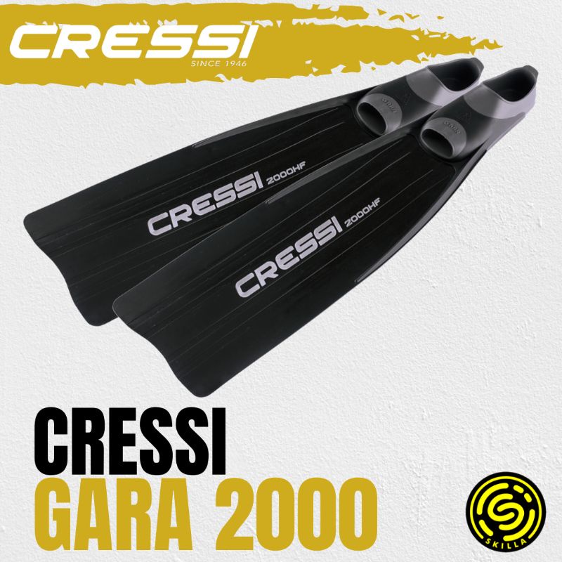 Cressi Gara 2000 HF Freedive Freediving Long Fins Fin