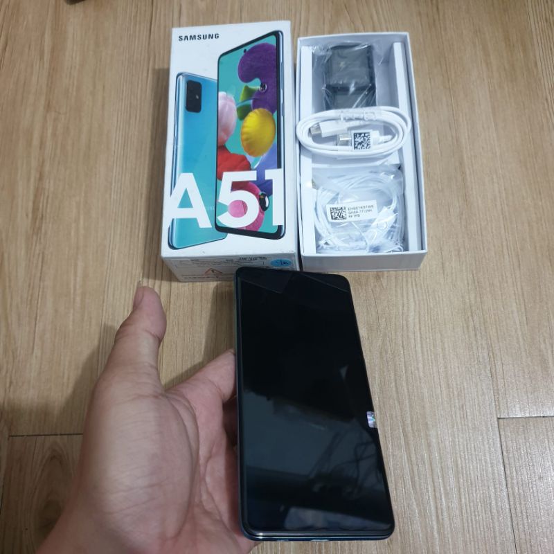 Samsung A51 RAM 6GB/128GB second fullset no minus