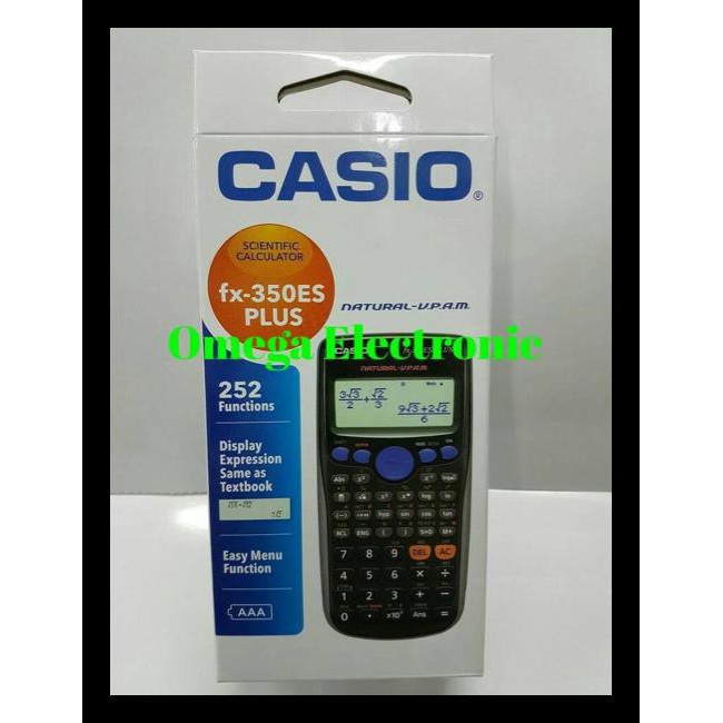 

Terlaris Casio Fx-350Es Plus Scientific Calculator Kalkulator Sekolah Kuliah Promo
