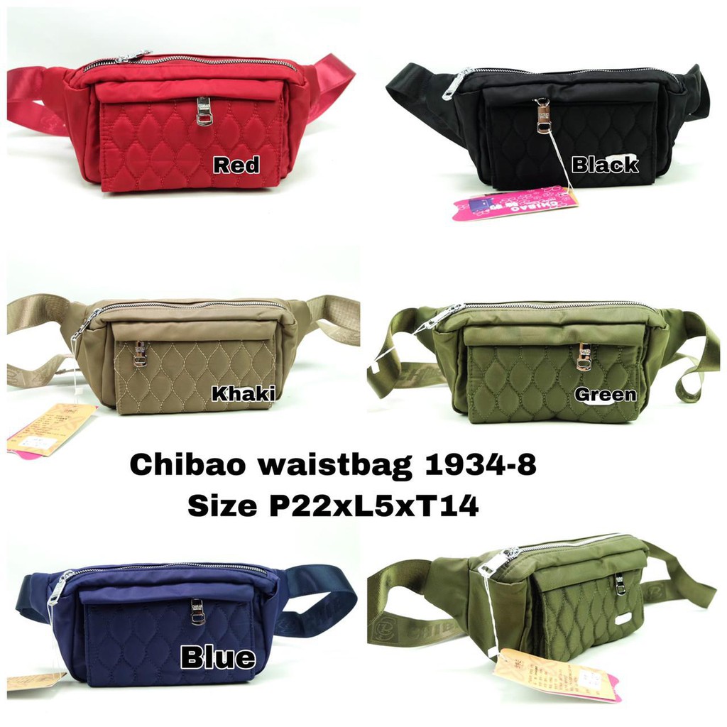 WAISTBAG CHIBAO || TAS PINGGANG PRIA WANITA 1934-8