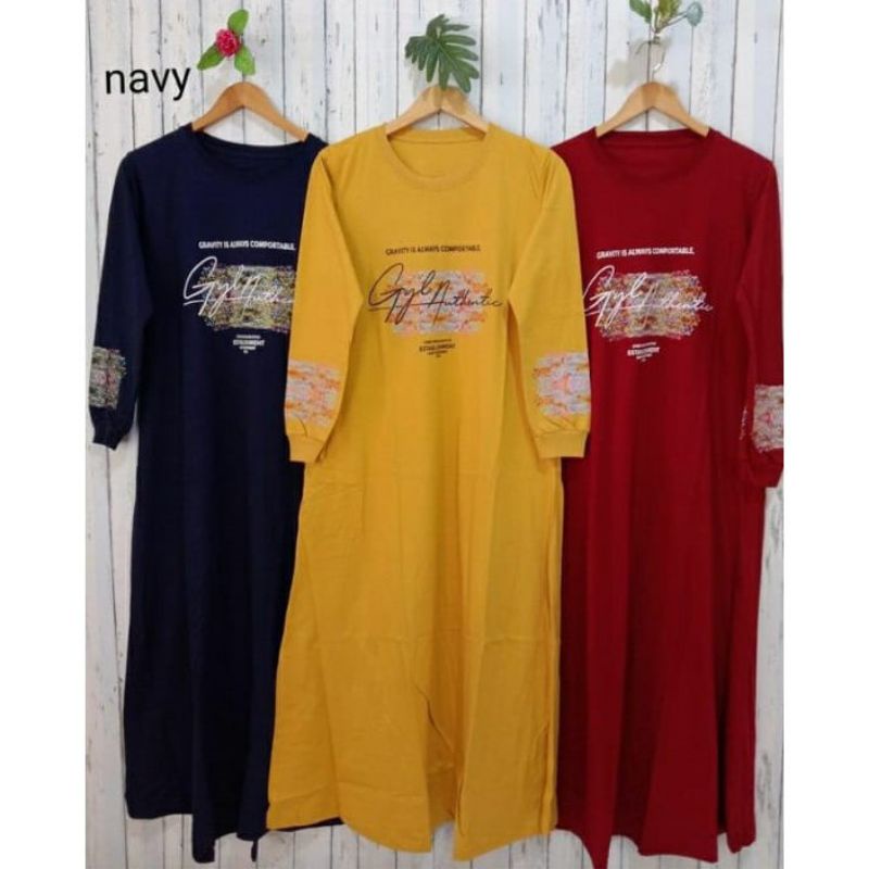 gamis kaos zolaqu