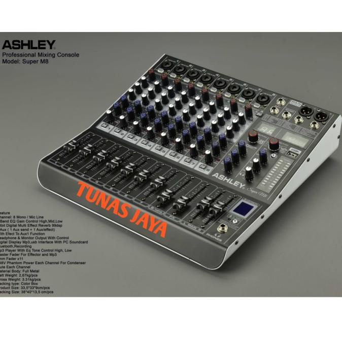 MIXER ASHLEY SUPER M8 ASHLEY SUPER M 8 ASHLEY ORIGINAL SUPERM8