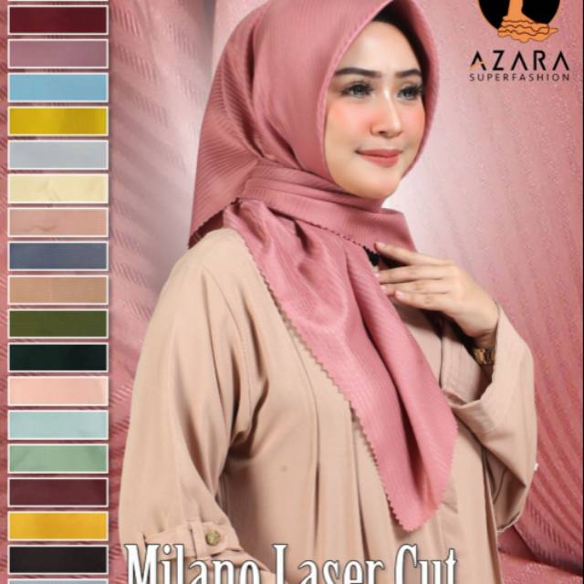 SEGIEMPAT MILANO LASER CUT/ORI AZARA