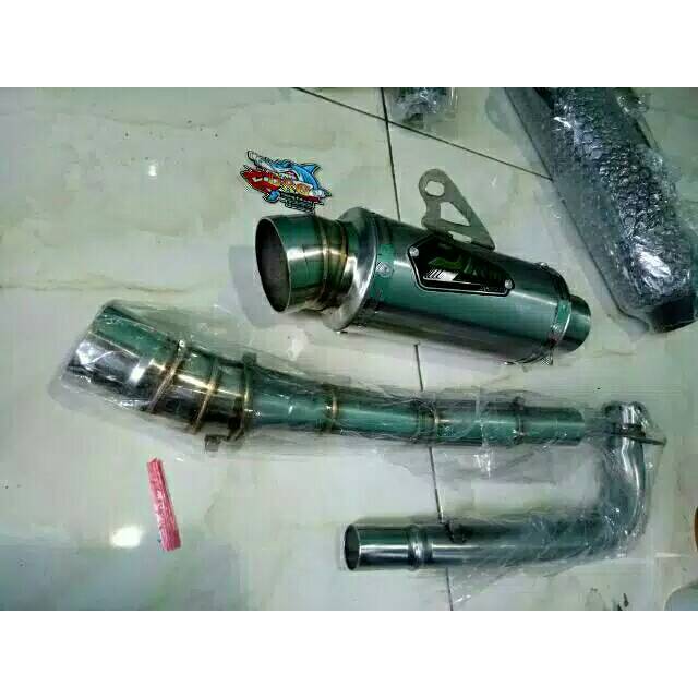 Knalpot jrm racing for all bebek jupiter c70 supra kharisma dll