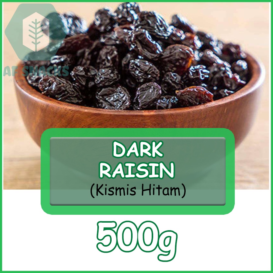 

Kismis Hitam Dark Raisin Buah Kering Kismis 500g