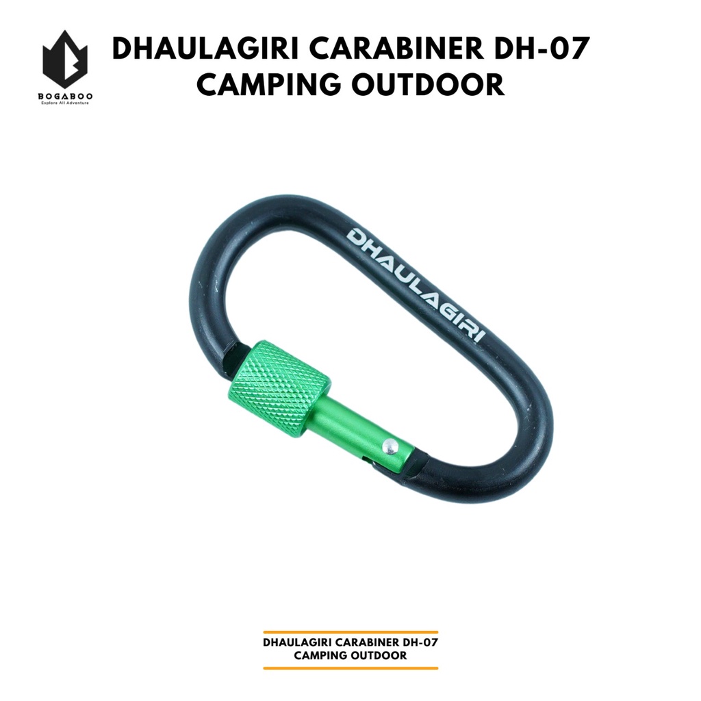 Carabiner Dhaulagiri 07 - Karabiner Quickdraw - Buckle Hanging - Accecoris  Gantungan Kunci Karabiner Dhaulagiri