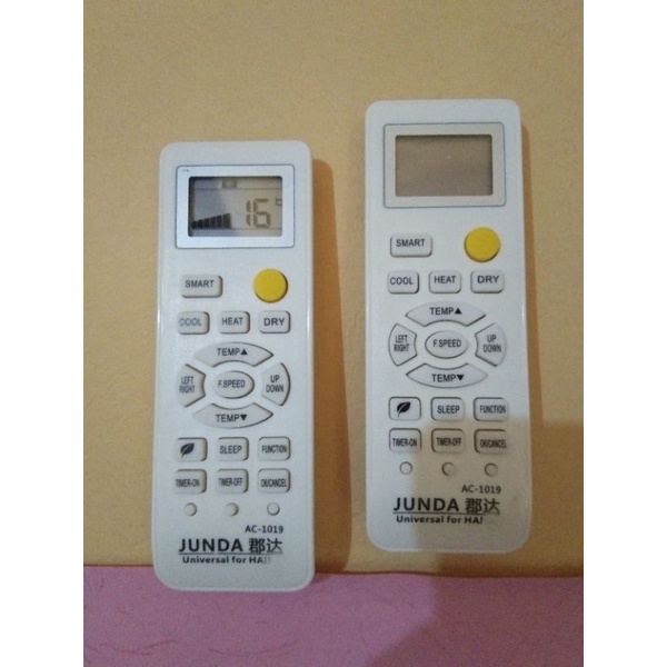 REMOT REMOT AC HAIER INVERTER TURBO QUICK HSU-12GTX03 HSU-12NMW3