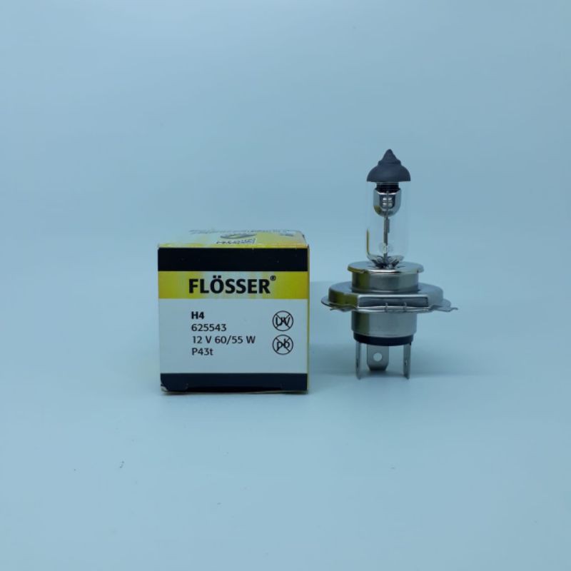 Bulb Bohlam Lampu Flosser H4 12V 60/55W