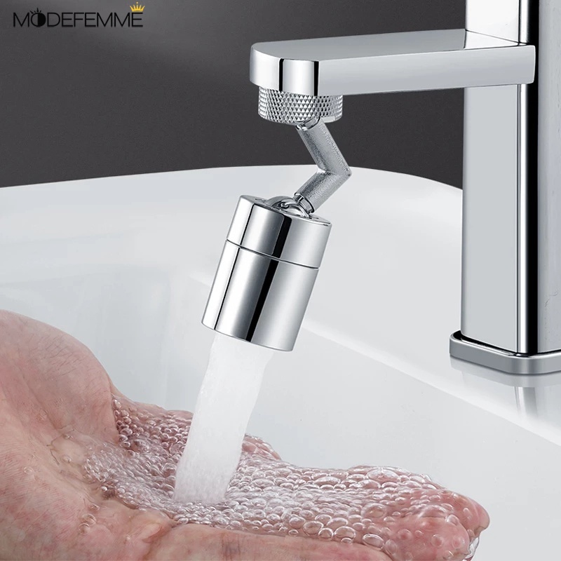 [ Featured ] 2 Modes Universal 720 Degree Rotating Faucet Sprayer Head Filter  Adapter