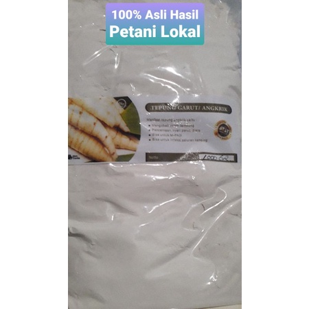 

Tepung Pati Garut/irut Asli Asam Lambung 1 Kg