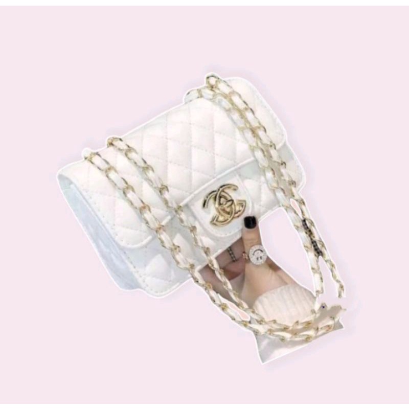 tas/bahu/tali rajut/chanel/terlaris