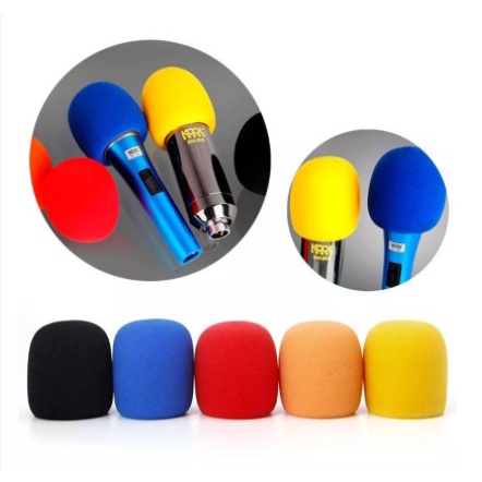 [HARGA MURAH] Cover Busa Mic Warna Sarung Mic / Busa Mic Besar / Busa Mic Condeser / Pelindung Mikro