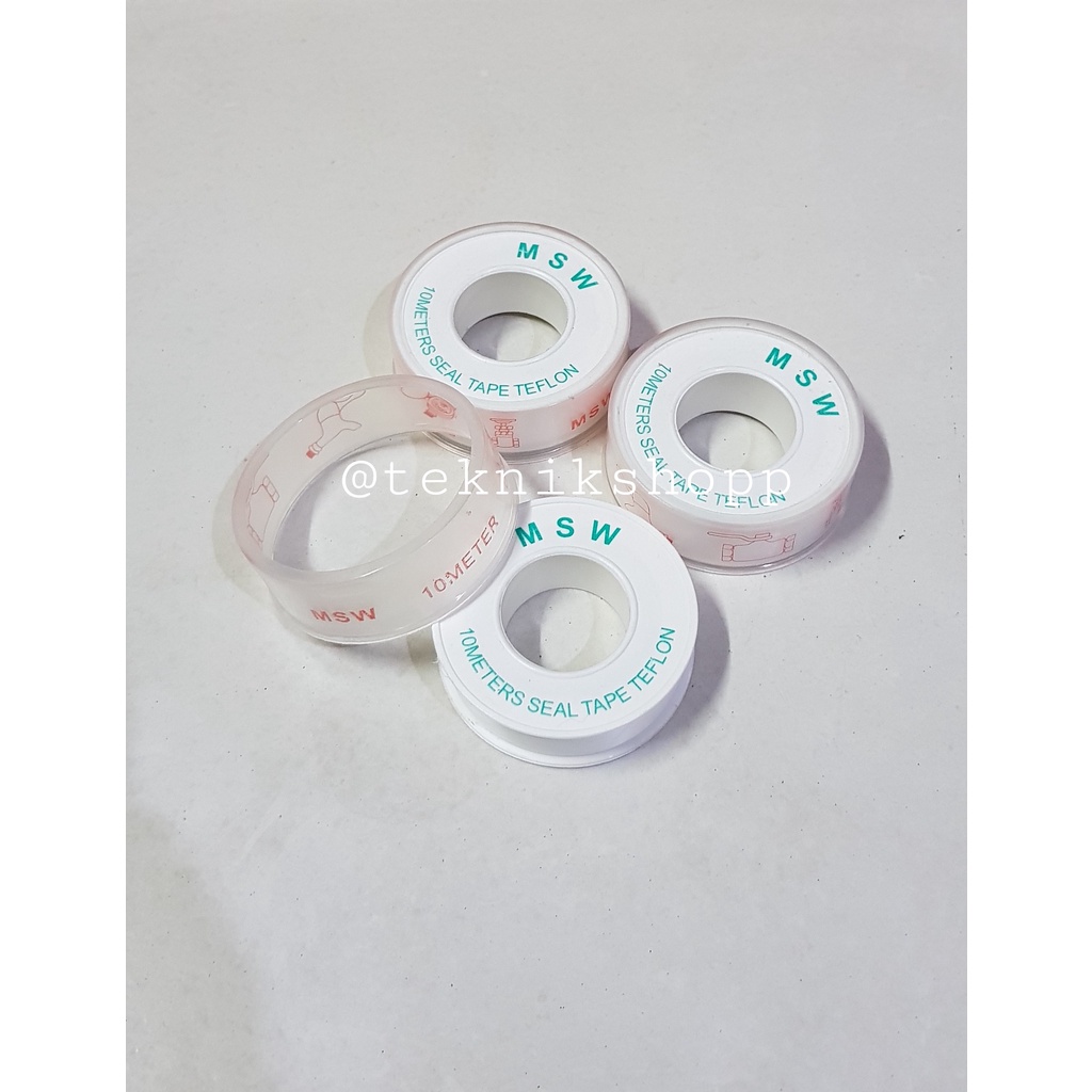 SEAL TAPE / LEM PUTIH / ISOLASI AIR BOCOR / SELOTIP KRAN AIR / SELTIP