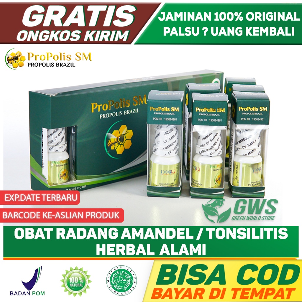 Jual Obat Radang Amandel Sakit Tenggorokan Leher Gatal Sakit Sulit ...