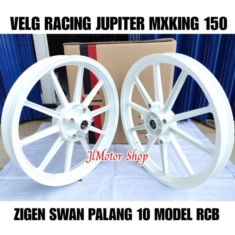 Pelek Velg Racing Jupiter MX King 150 Palang 10 Vrossi Swan - Pelek Velg Racing Jupiter MXKING 150 Palang 10 Vrossi Swan Model RCB