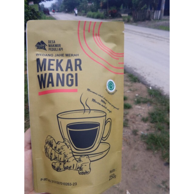 

Serbuk Wedang Jahe Merah Mekar Wangi kemasan 250 Gram #MMA