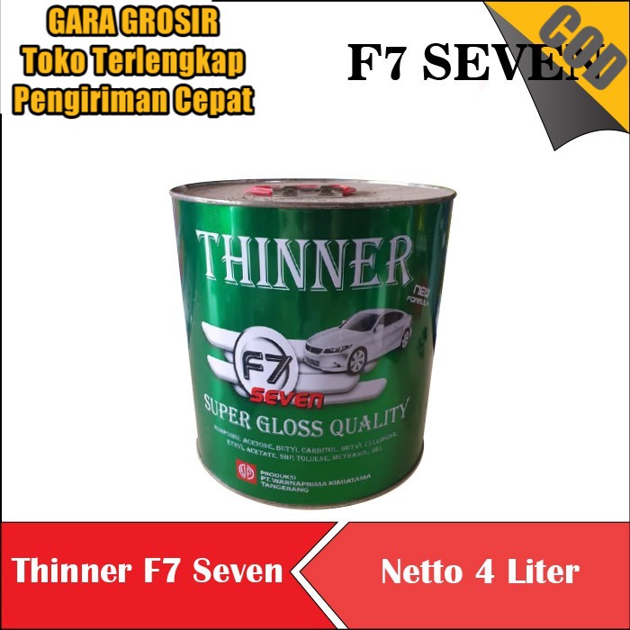 

THINNER F7 F SEVEN THINER PENGENCER CAT MINYAK BESI KAYU TINER F