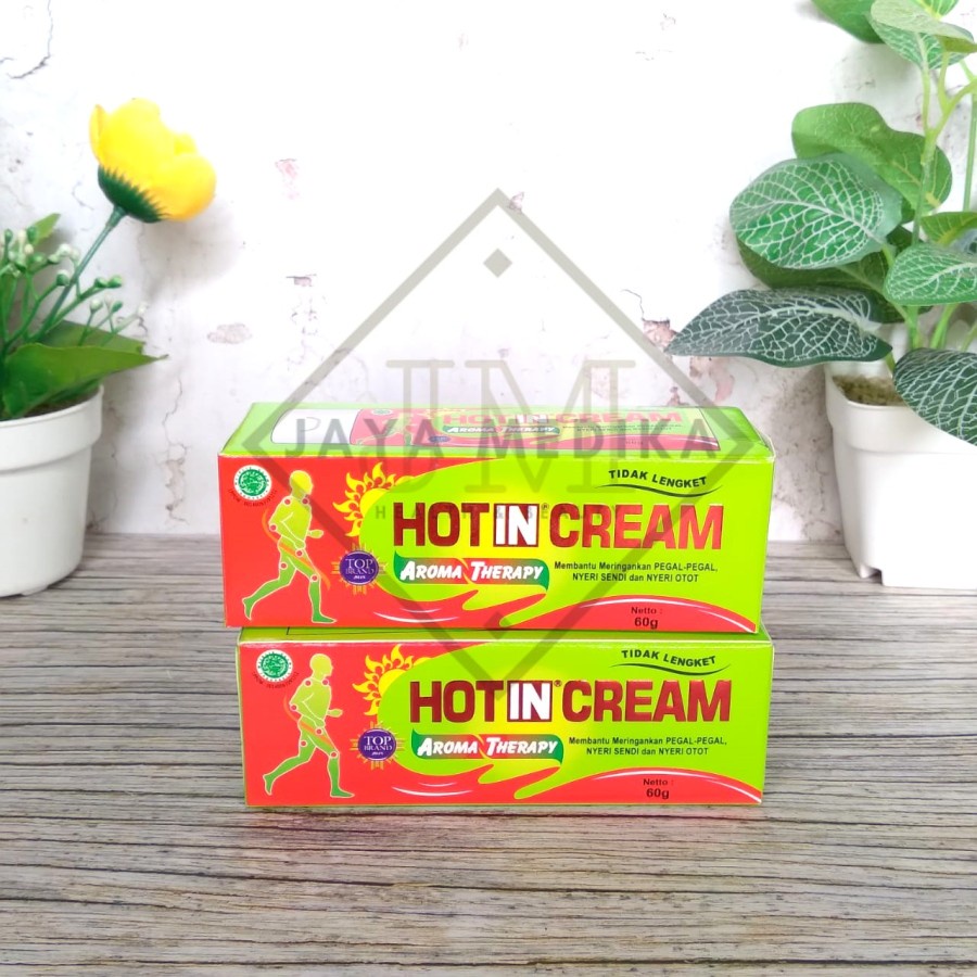 Hotin Cream Aroma Therapy Tube 60 gram Untuk nyeri sendi dan Otot