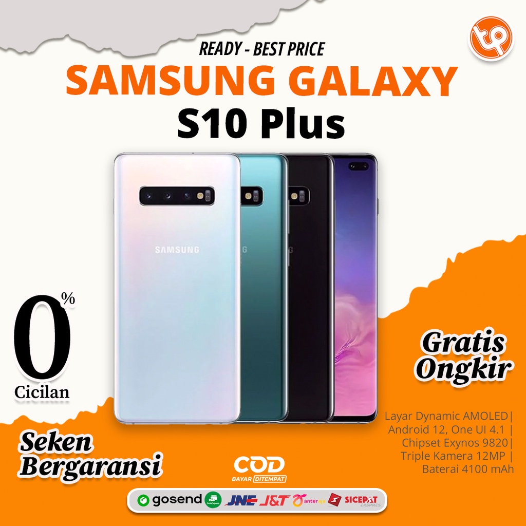 Samsung Galaxy s10 Plus Ram 8gb 128gb Hp Bekas Second Resmi
