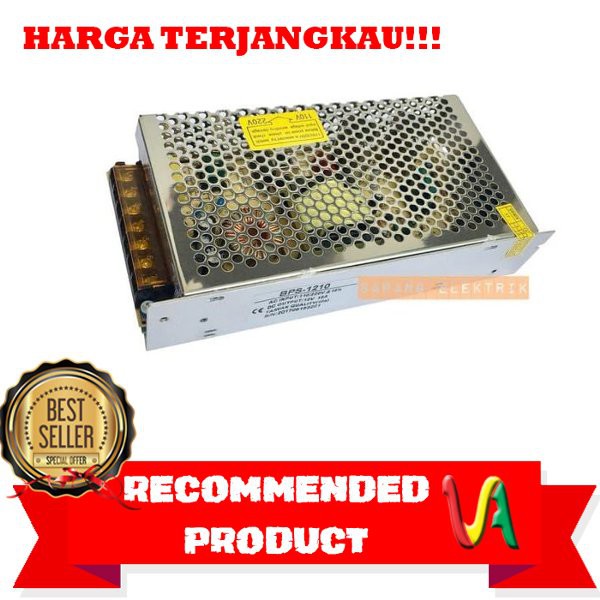 Adaptor - Trafo 10a Led Strip - Adaptor Led Strip - Adaptor Charger Original - Led Strip Murah -