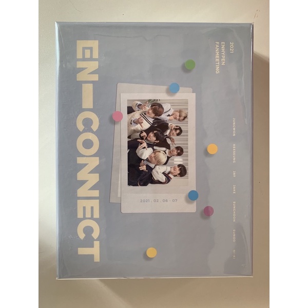 EN CONNECT DVD ENHYPEN FULLSET PASSPORT JUNGWON + RPC JAY + WEVERSE POB