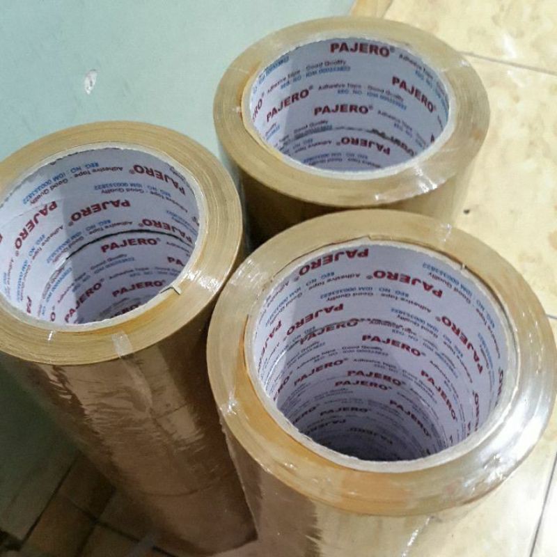 

Lakban tebal plaster coklat 5cm diameter 11cm ECER!!!!!!