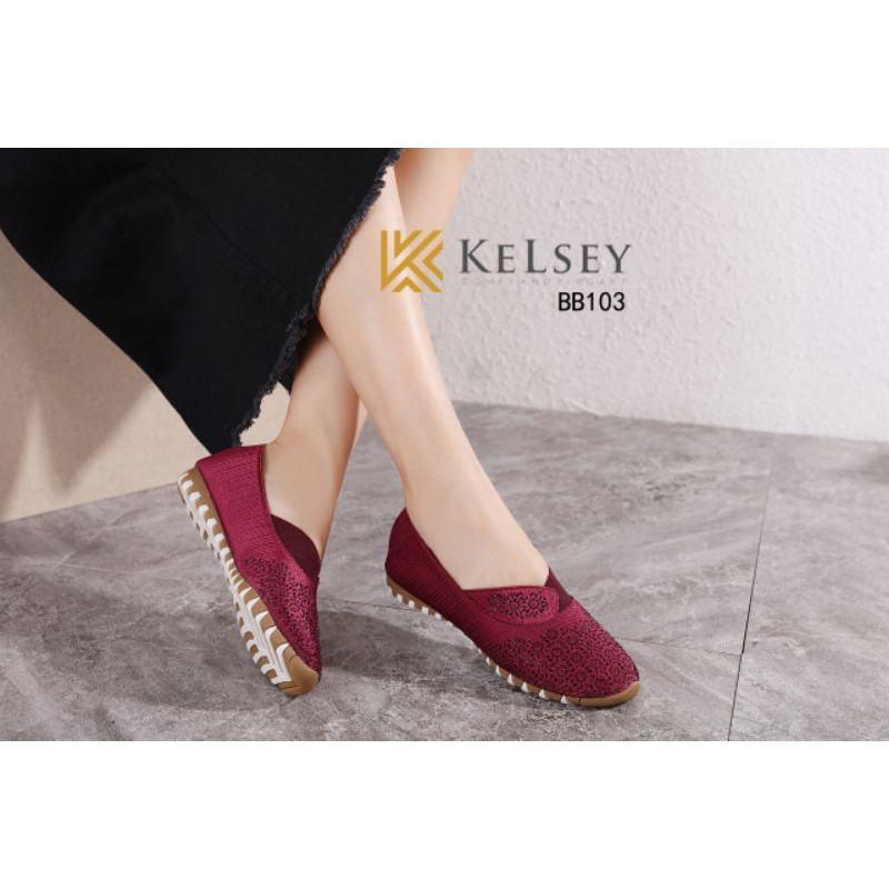 Kelsey  Sepatu Flat Shoes Wanita  BB103