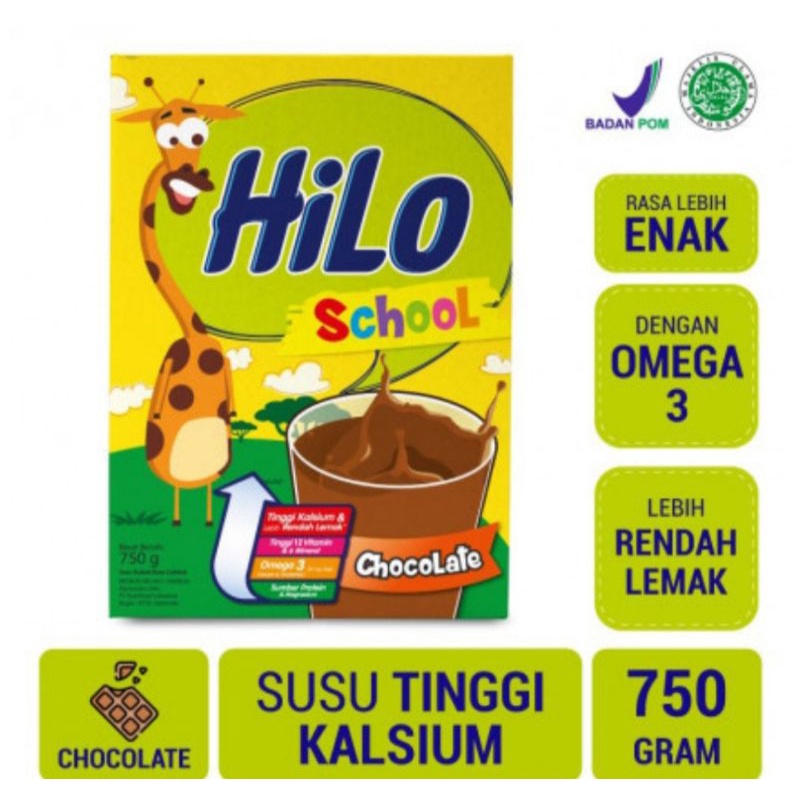 

hilo school coklat750gr