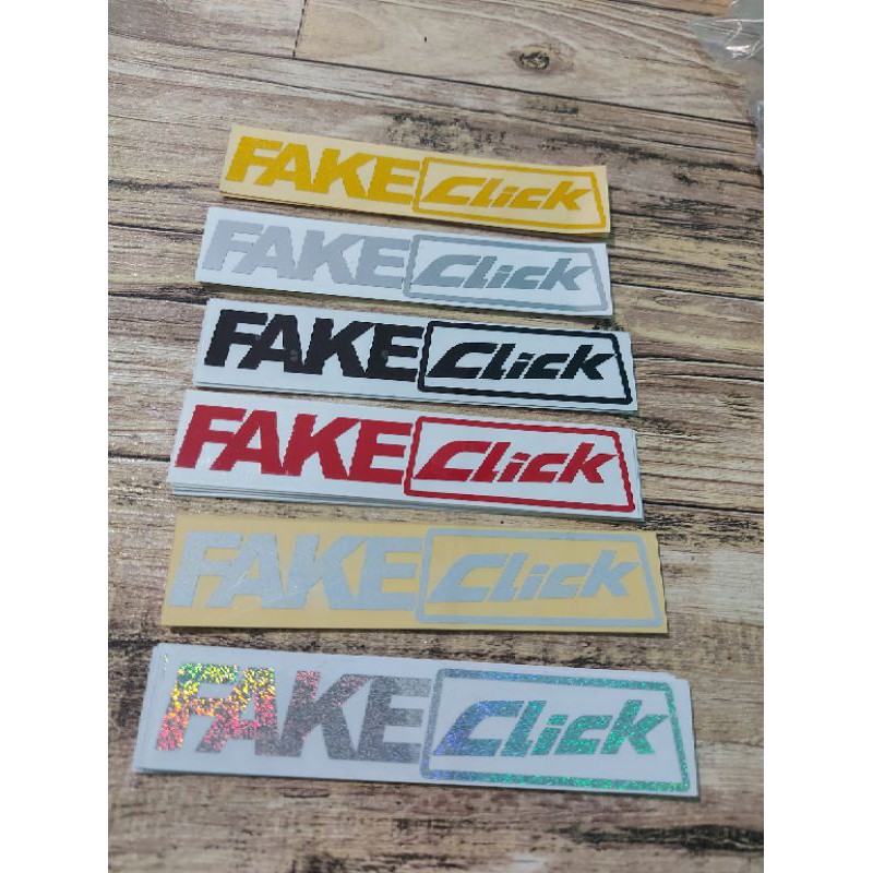 STICKER STIKER FAKE CUTTING