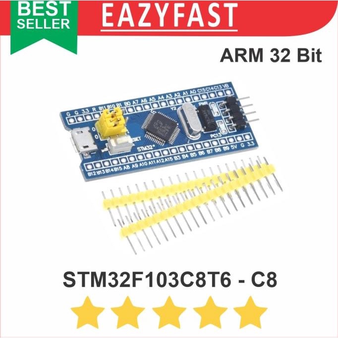 STM32 F103 C8 Bluepill STM32F103C6T6 ARM Cortex STM 32 Bit Nano Micro efst90 Segera Dapatkan