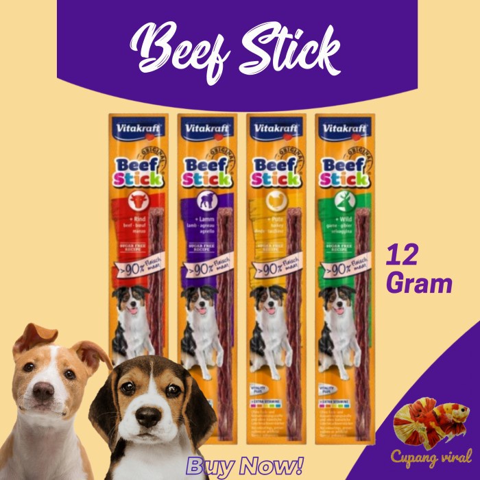 Vitakraft - Beef Stick / Snack Anjing