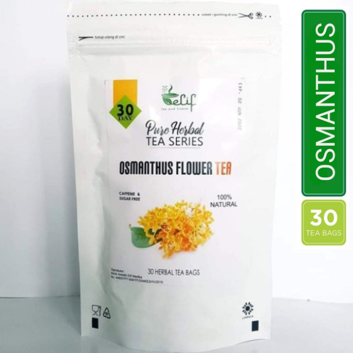 

Osmanthus Flower Tea : Pure Osmanthus Flower Tea (30 Tea Bag)