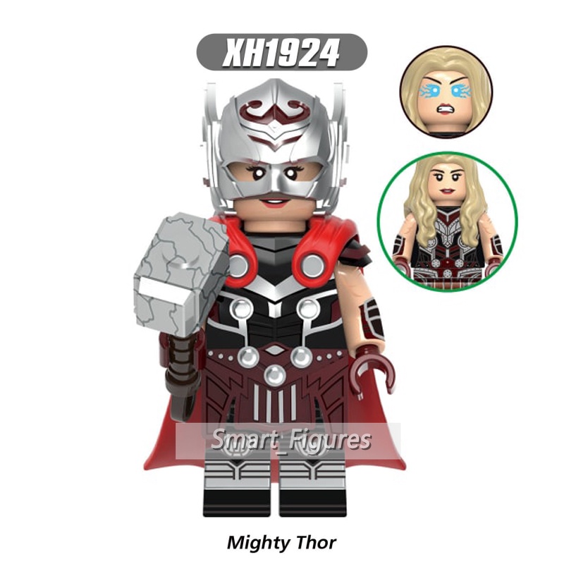 Mainan Action Figure Karakter Marvel Thor Mini WM2417-A Untuk Koleksi / Hadiah