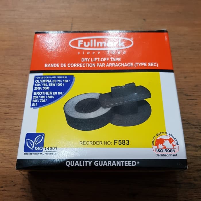 

Lift Off Tape Fullmark untuk Pita Brother