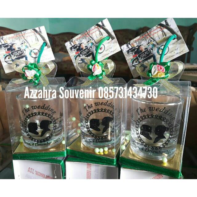 Souvenir gelas murah|Gelas sloki