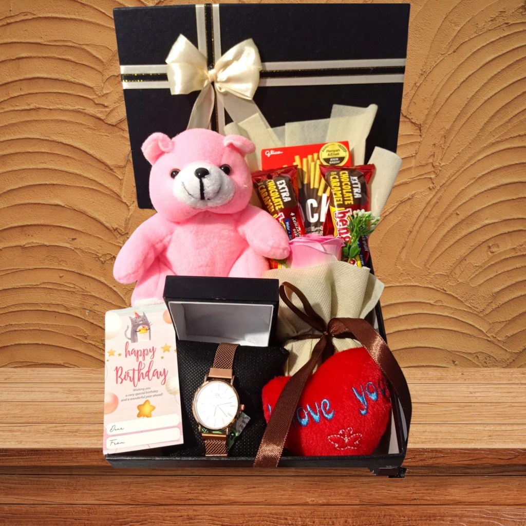 

KADO BUCKET SNACK ULANG TAHUN CEWEK HADIAH PACAR KADO VALENTINE