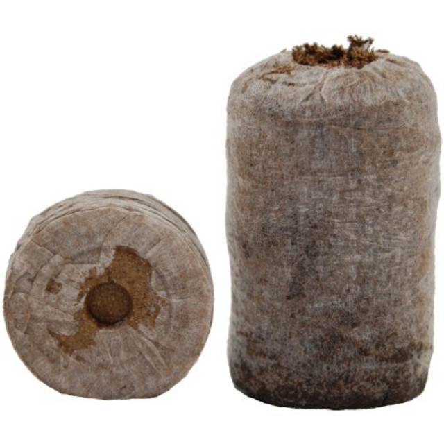 Media tanam Jiffy Peat ukuran 30mm model tinggi