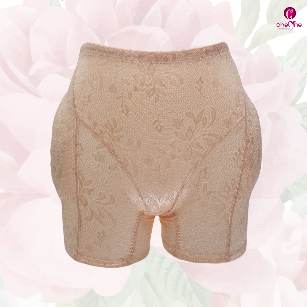 Short Chelyne Korset Pantat Busa Highwaist V505 - Full Brukat Paris