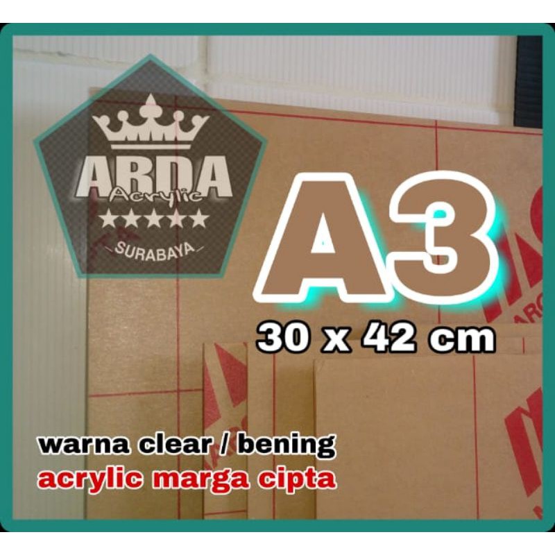 

Akrilik 1,5mm bening A3/ Acrylic sheet/akrilik Akrilik 1,5mm bening A3 akrilik 30 x 42 akrilik lembaran Acrylic clear mika lembaran akrilik termurah ready stok