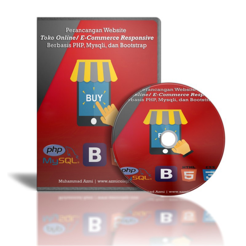 DVD Tutorial Codeigniter : Membangun Toko Online Dengan Codeigniter Dan Boostrap Responsive